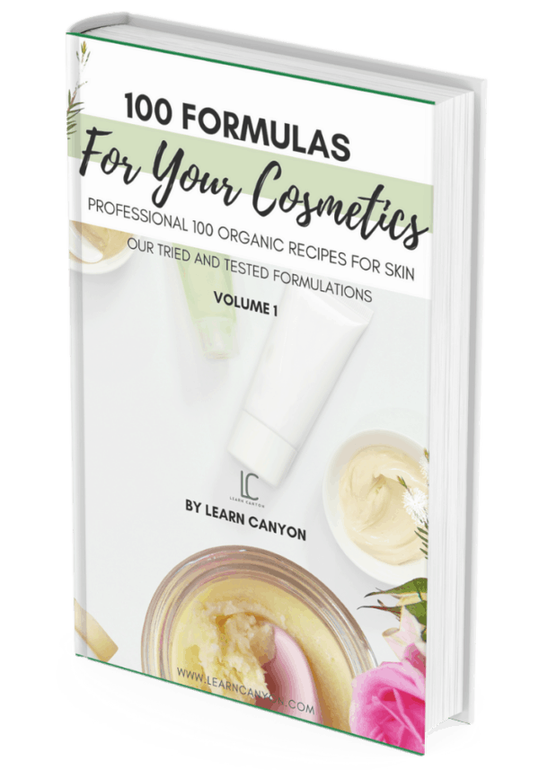 100 Formulas “For Your Cosmetics” | Learn Canyon