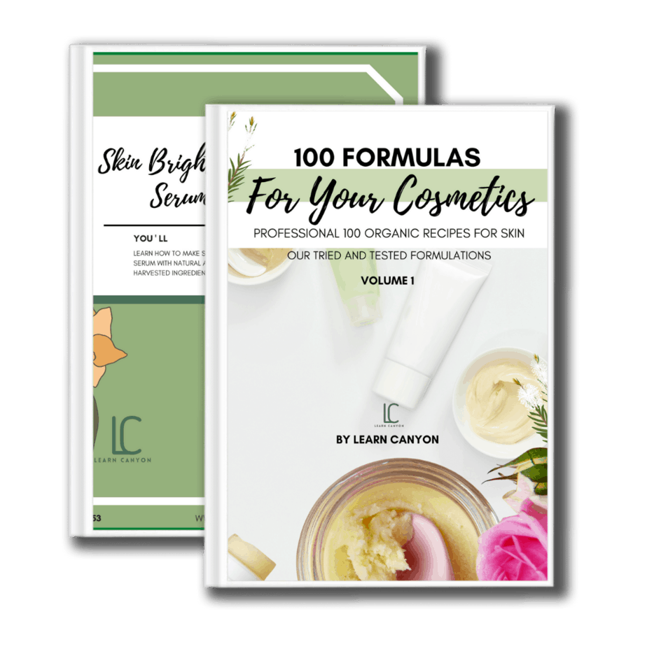 100 Formulas “For Your Cosmetics” Learn Canyon