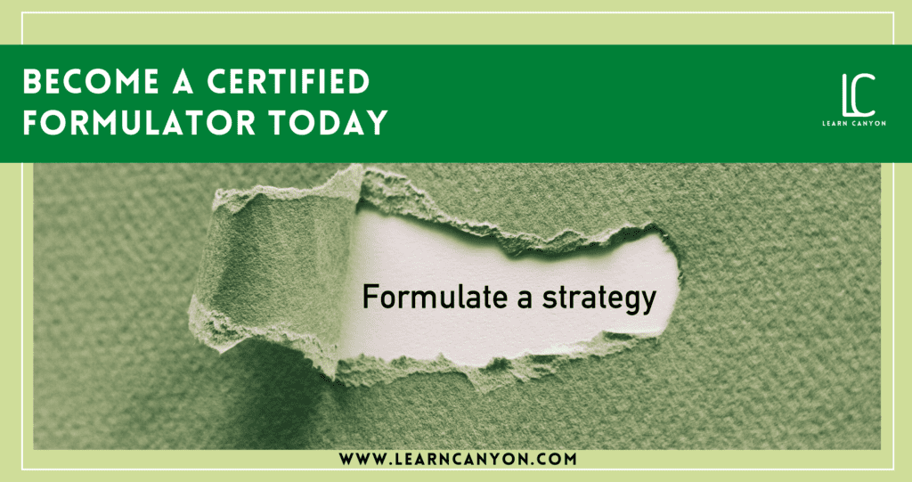 Become A Certified Formulator Today