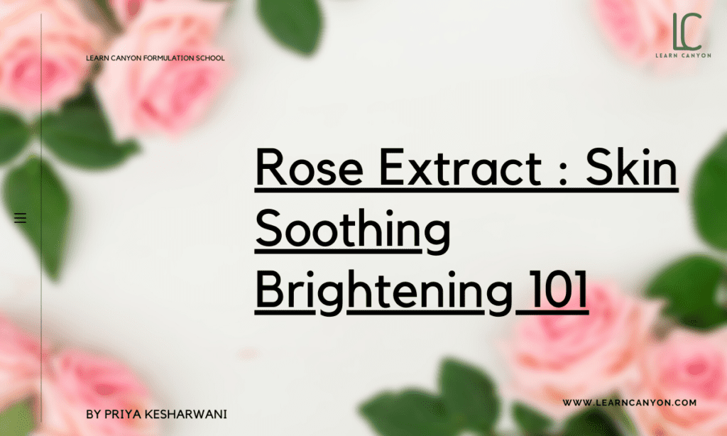 The healing properties of roses