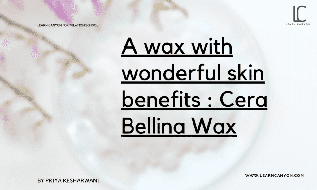 Cera Bellina Wax