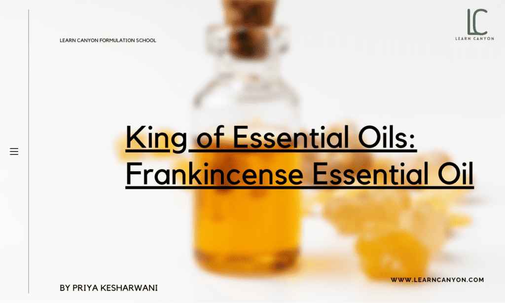 King of Essential Oils Frankincense Essential Oil