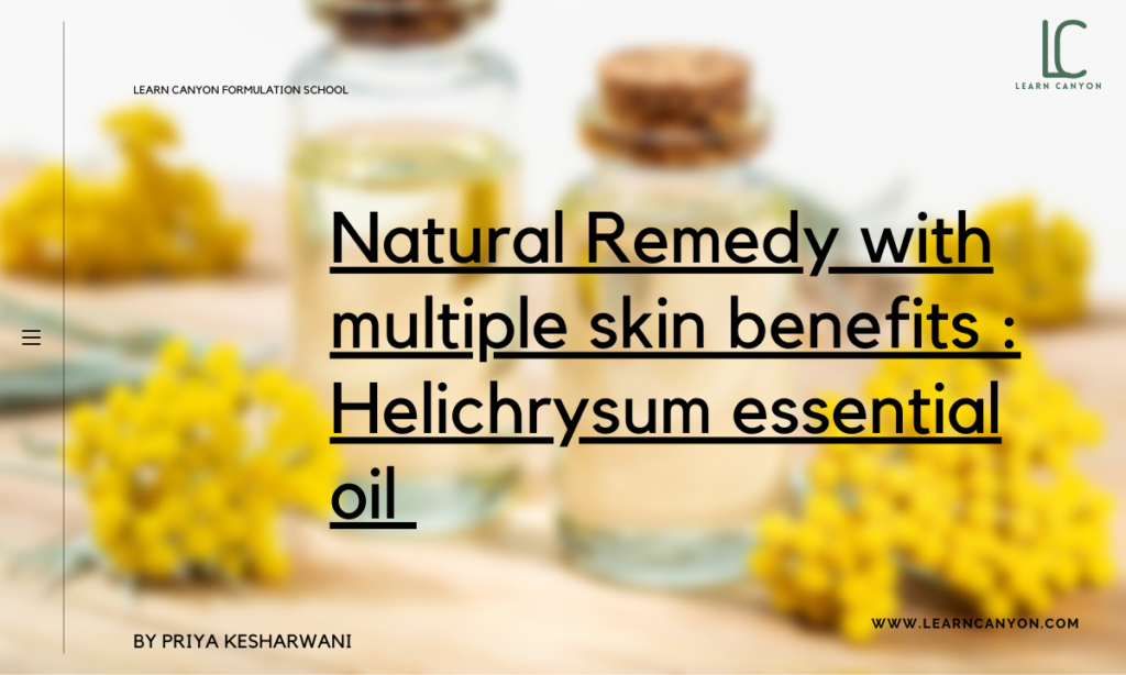 Helichrysum (Helichrysum Italicum) Flower Essential Oil