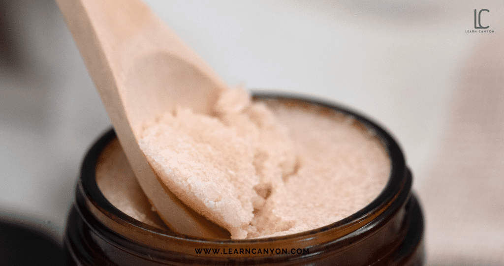 What is the correct procedure for preparing Body Scrub