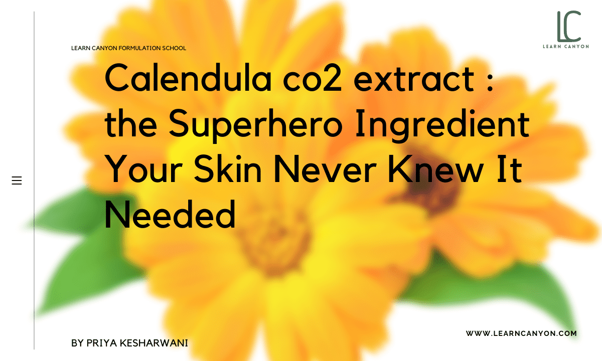 Calendula Extract, Ingredient