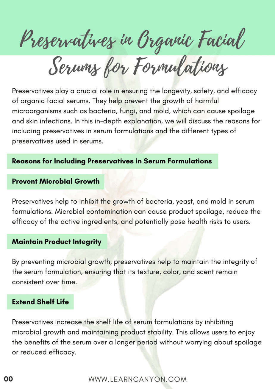 Serum Formulation at Henry Lymburner blog