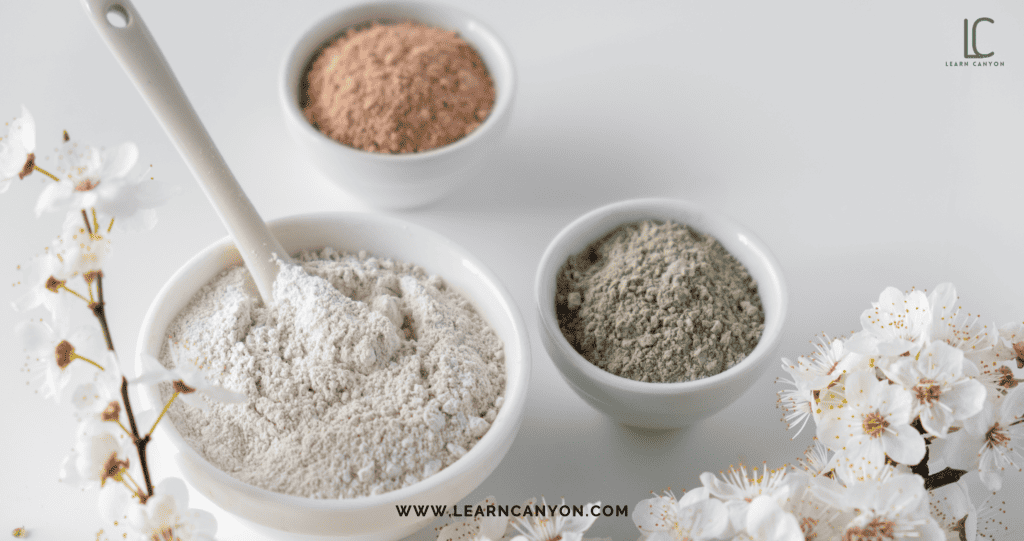 Types of Clays in skincare formulation