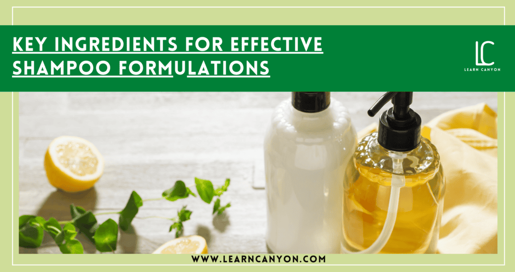 Key Ingredients for Effective Shampoo Formulation