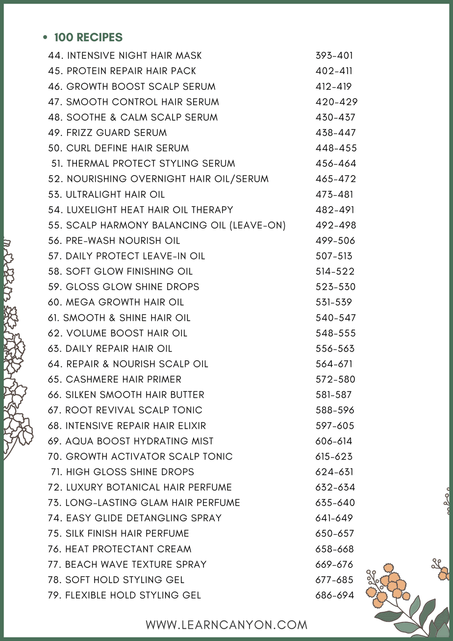 100 formulas for haircare "For your cosmetics Volume 2" 4 100 formulas for haircare "For your cosmetics Volume 2" - Image 4