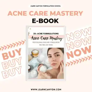 Natural Acne Care Formulation Ebook