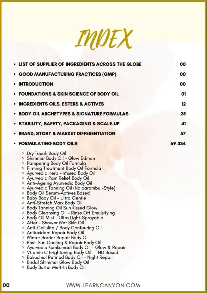 Body Oil Mastery Ebook Cover 4