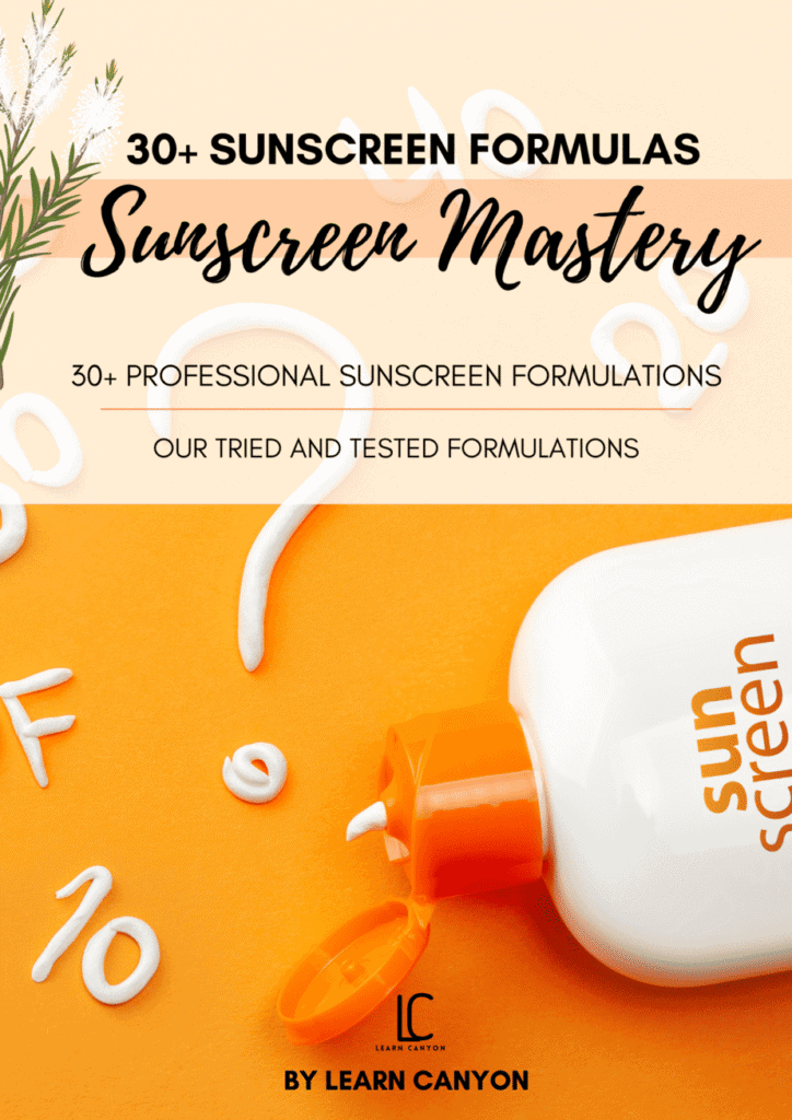 Main Sunscreen ebook cover page