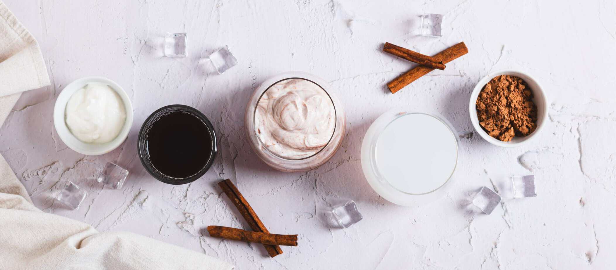 Body butter, lotion, scrub and body oil natural products flatlay