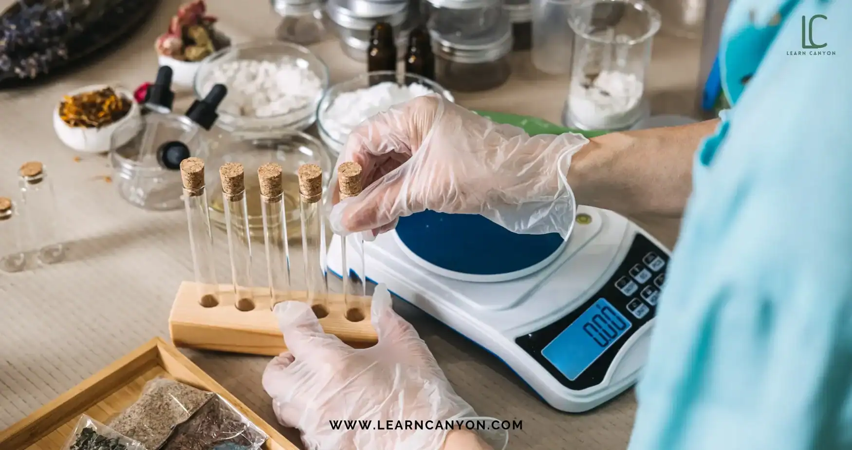Setting up a beginner cosmetic formulation workspace - equipment and organisation