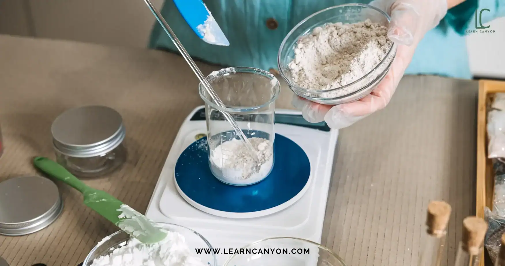 Cosmetic formulation calculations and percentage weighing for beginners