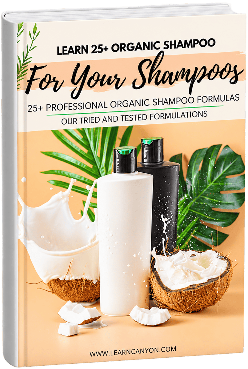 Master the Art of Organic Shampoo Formulation eBook cover